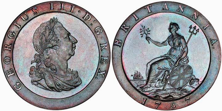 1797 Penny Cartwheel