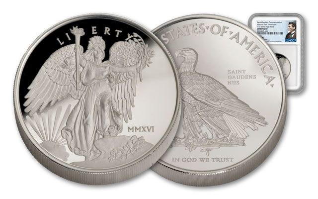 2016 1-oz Silver Winged Liberty High Relief NGC GEM Proof