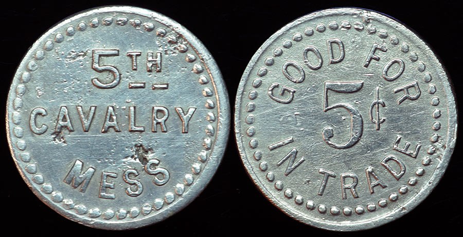5th U.S. Cavalry Mess 5c