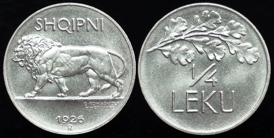 Albania - Quarter Leku, 1926