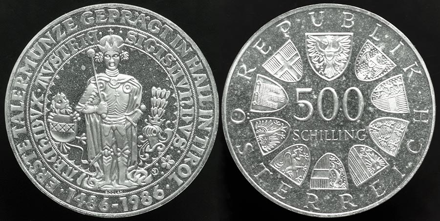 Austria - 500th Anniversary of the 1st Thaler