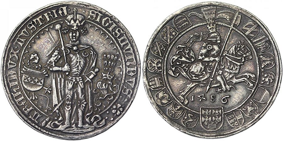 Austria Tyrol - 1st Taler 1486