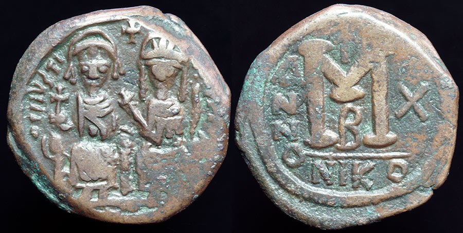 Byzantium - Justin II & Sophia Follis