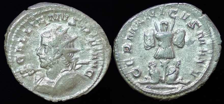 Rome - Gallienus, GERMANICVS MAX V
