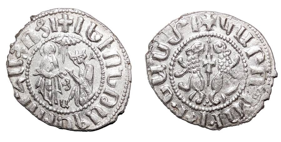 ARMENIA (KINGDOM)~AR Coronation Tram c.1198 AD