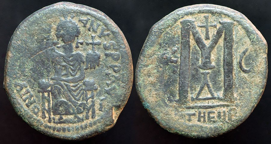 Justinian - on Throne, Antioch