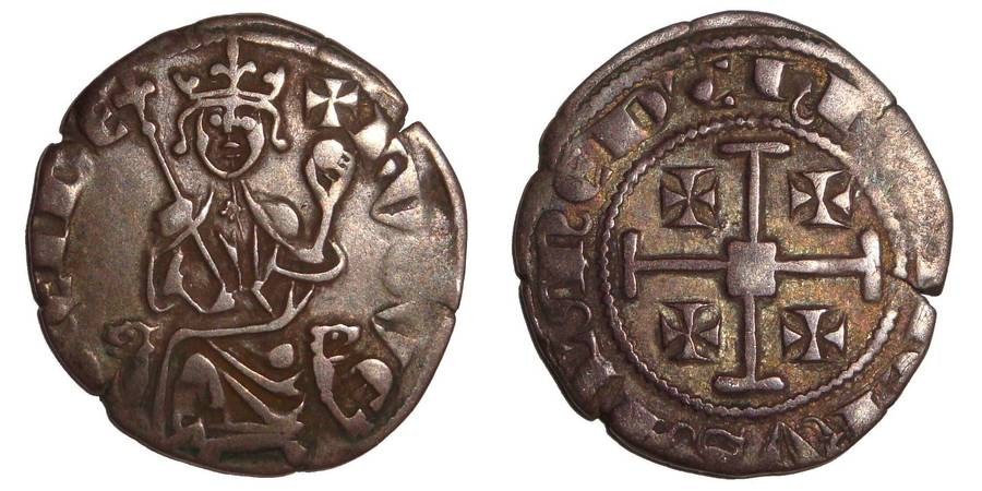 CYPRUS (KINGDOM)~AR Gros 1326-1359 AD