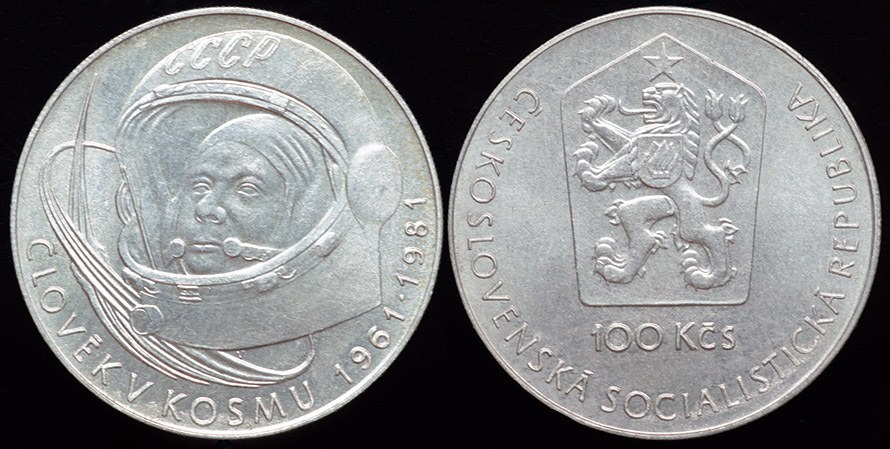 Czechoslovakia - Gagarin 20th Year