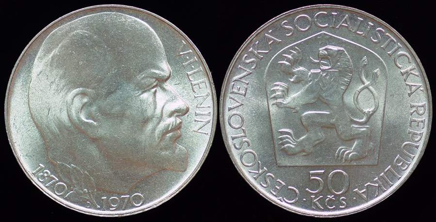 Czechoslovakia - 50 Korun - Lenin 1970