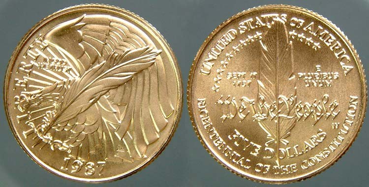 Constitution Bicentennial $5