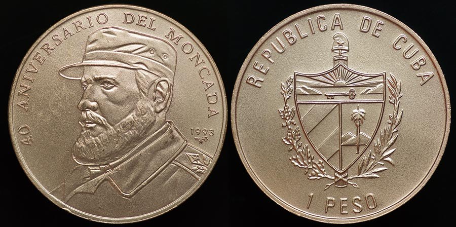 Cuba Peso - Castro 1993