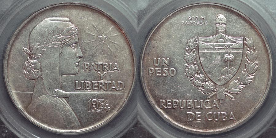 Cuba ABC Peso - 1934