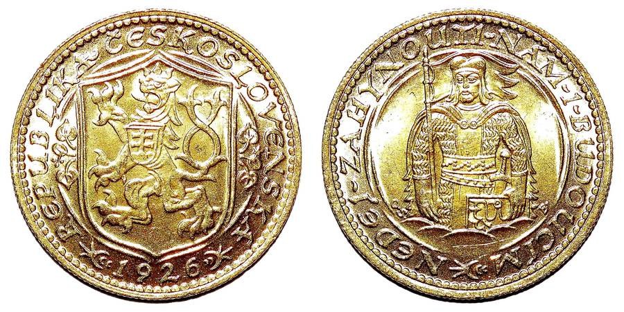 CZECHOSLOVAKIA~1 Dukat 1926