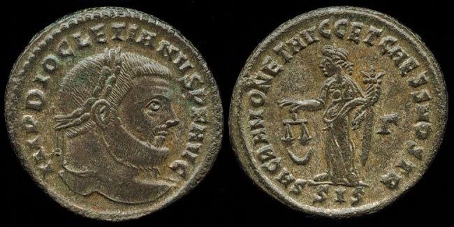 Diocletian - Moneta Follis