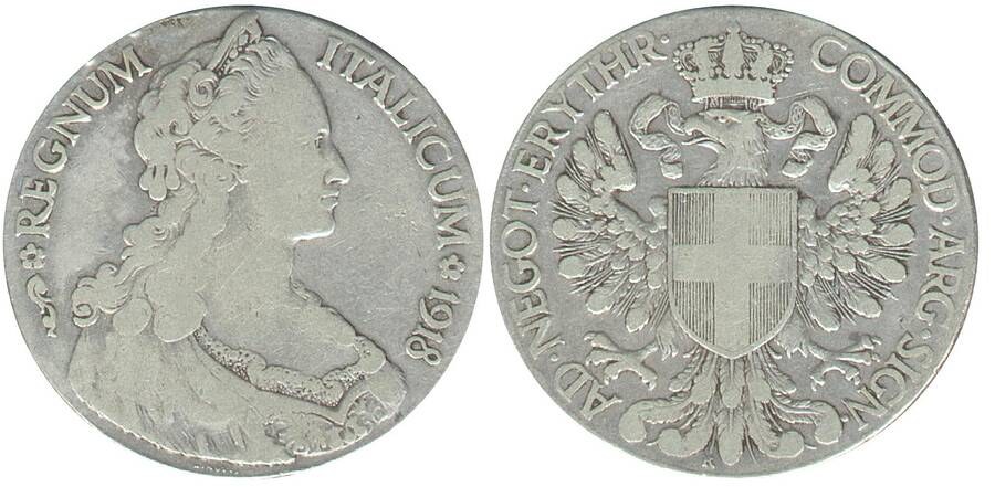 Eritrea 1918 1 Tallero
