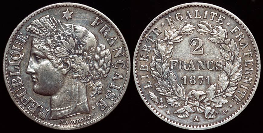 France 2 Fr 1871