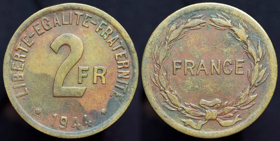 Algeria under France - WWII Allied issue