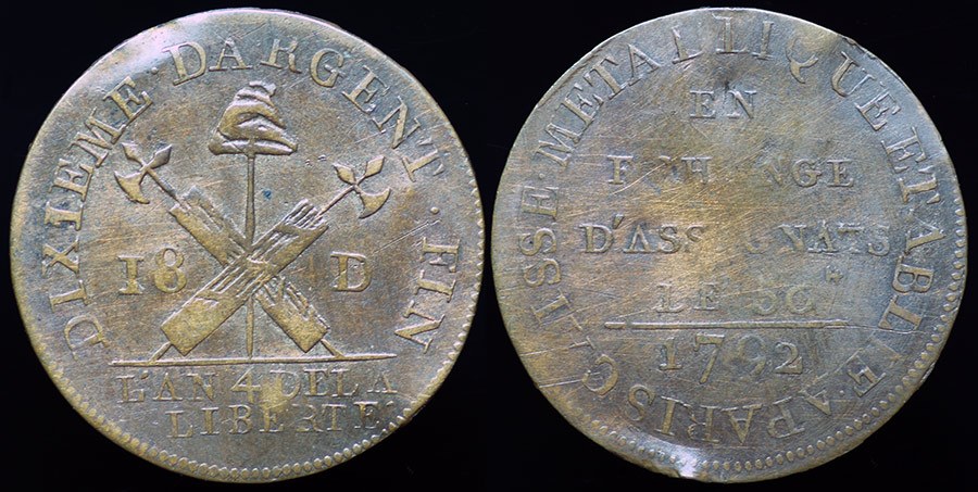French Revolution - Caisse Metallique 1792