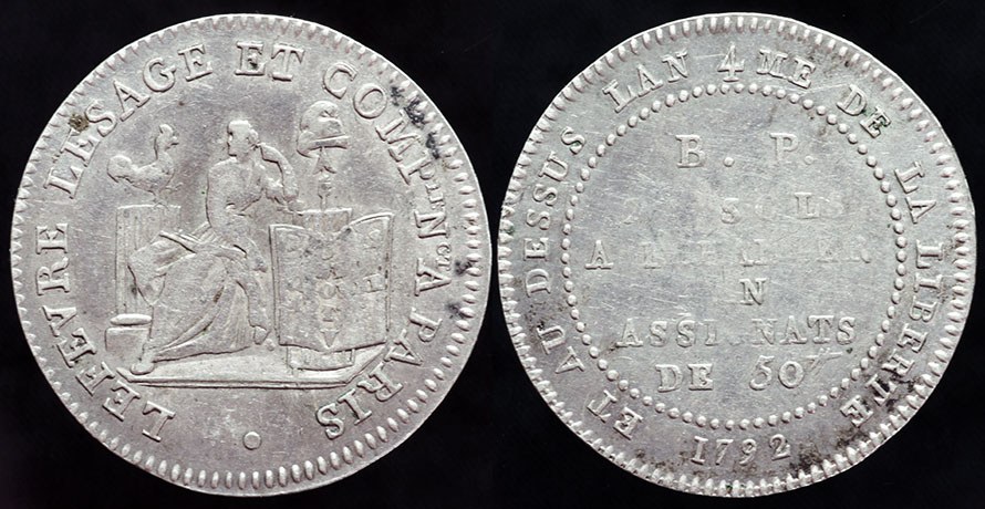 French Revolution - Lefevre 20 Sols