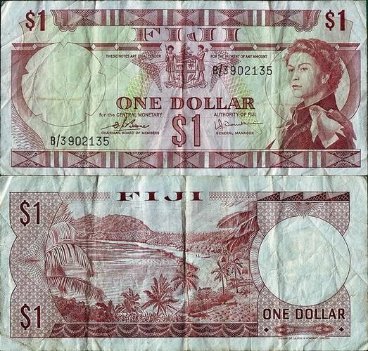 Fiji N.D. 1 Dollar.