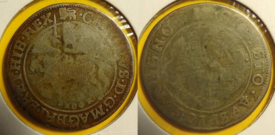 Great Britain c1642 2/6 EBOR