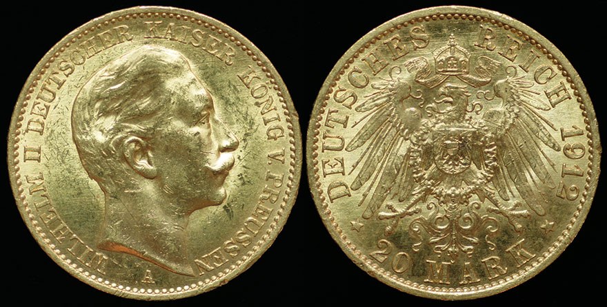 Germany - Prussia 20 Mark 1912A