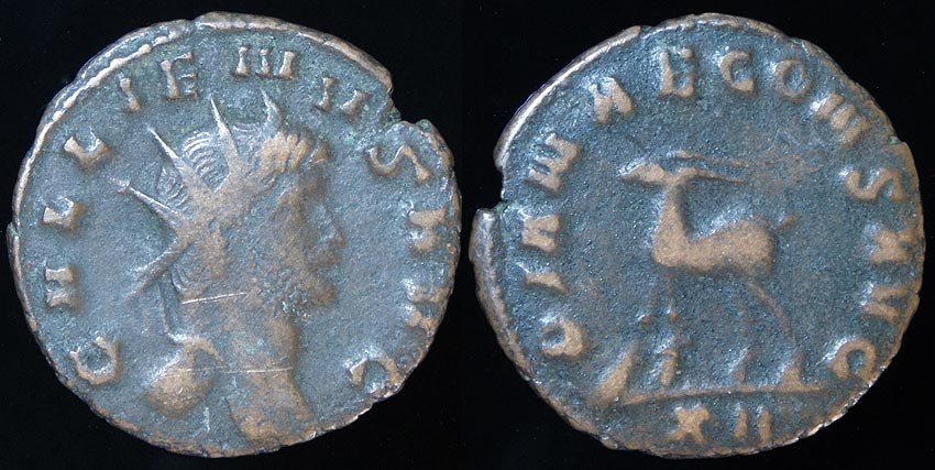 Gallienus - Antelope