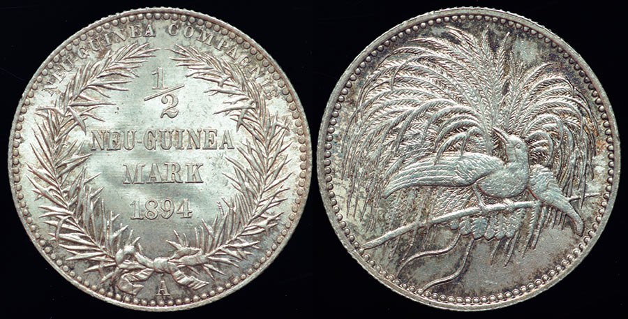 German New Guinea 1/2 Mark