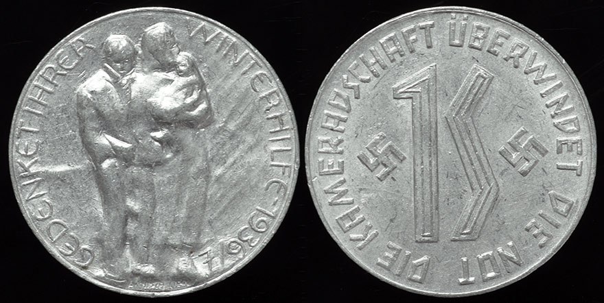 Nazi Donation Schilling - Austria