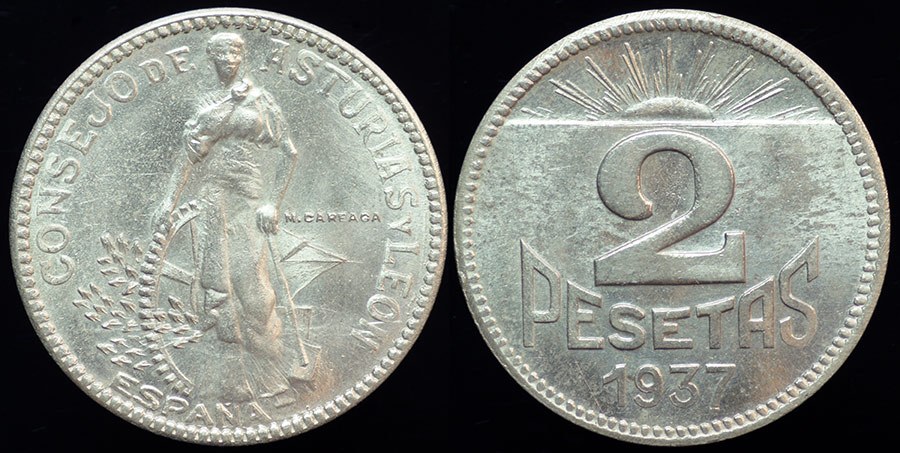 Spanish Civil War - Asturias & Leon