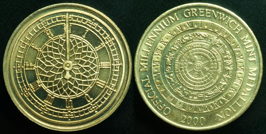 Greenwich Y2K Millennium Medal