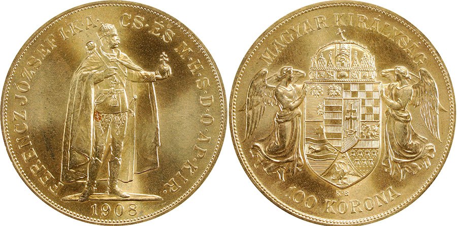 Hungary - 100 Korona 1908