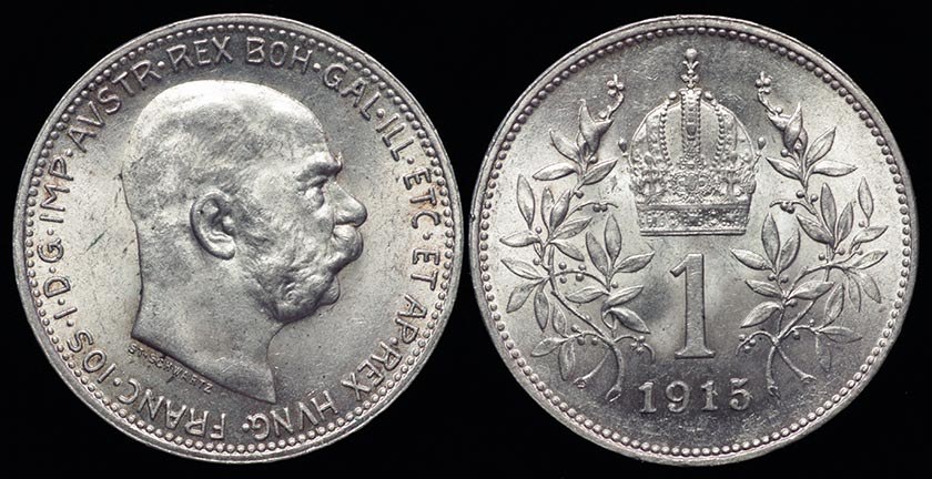 Austria - Corona of 1915