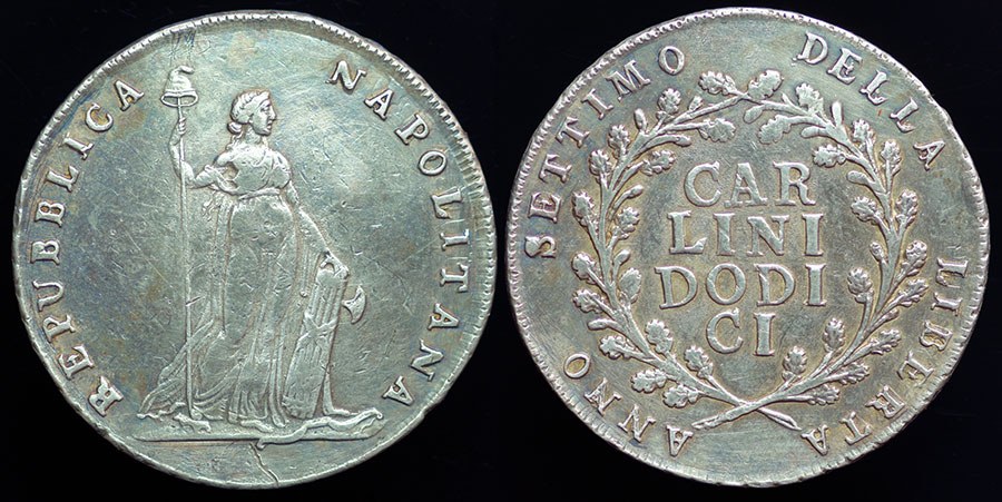Italy - Partenopean or Napolitana Republic 1799