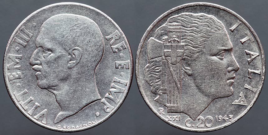 Italy 20c 1943