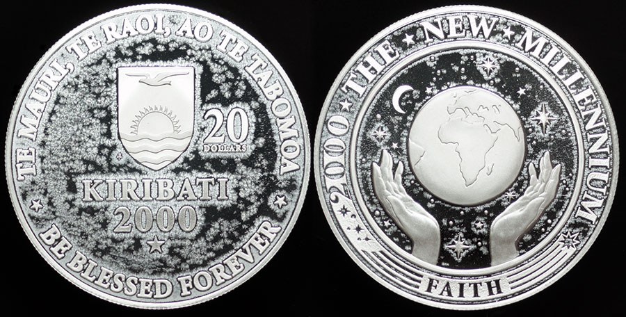 Kiribati - 20 Dollars Millennium 2000