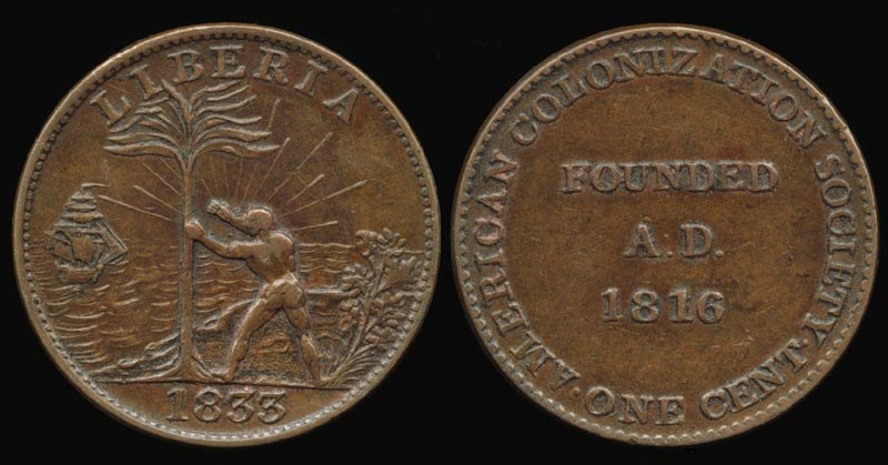 Liberia - AMERICAN COLONIZATION SOCIETY, ACS; CH-2