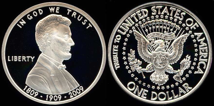 Lincoln - Clad silver