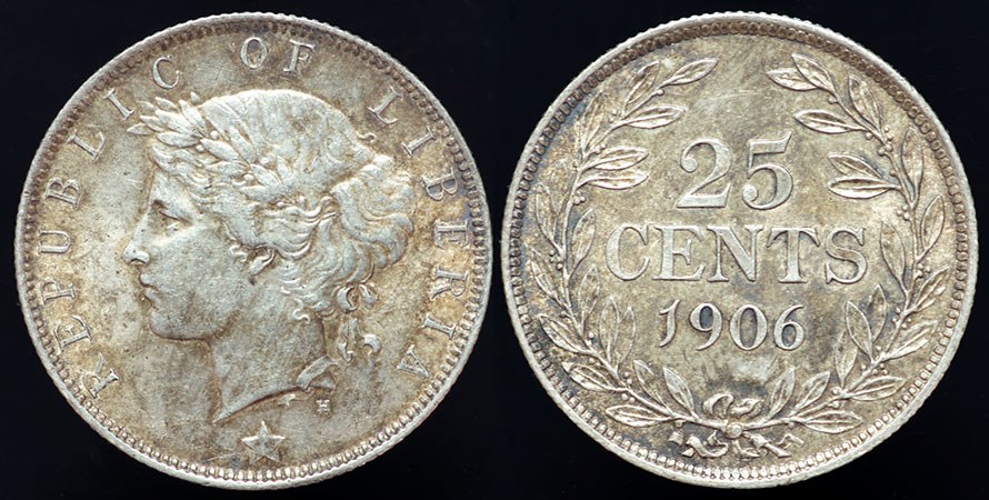 Liberia 25 Cents