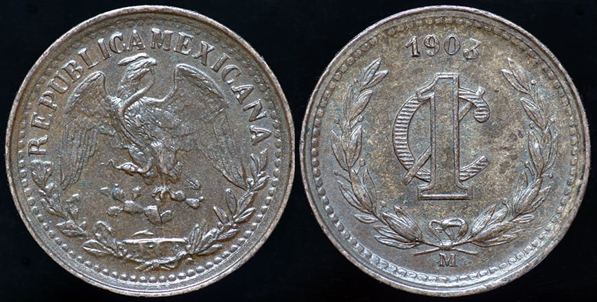 Mexico 1 Centavo - 1903