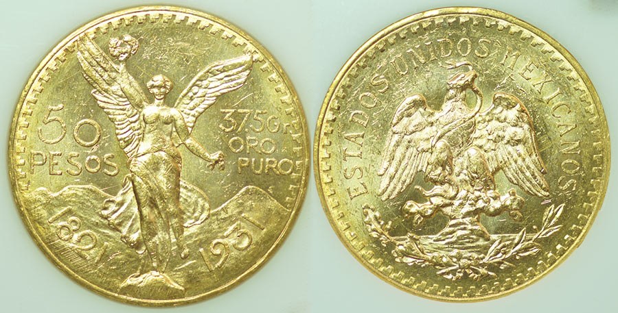 Mexico - Centenario 50 Pesos 1931