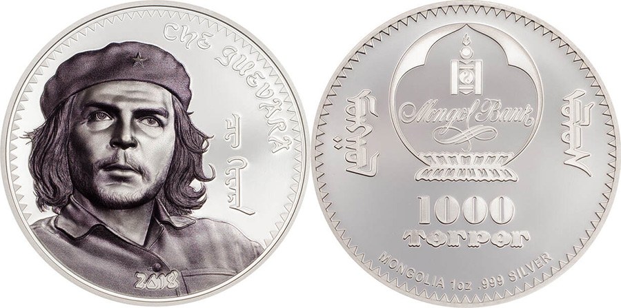 Mongolia - Che Guevara 1000 Togrog 2018