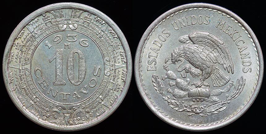 Mexico 10 C - 1936