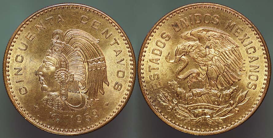 Mexico 50 C. 1959