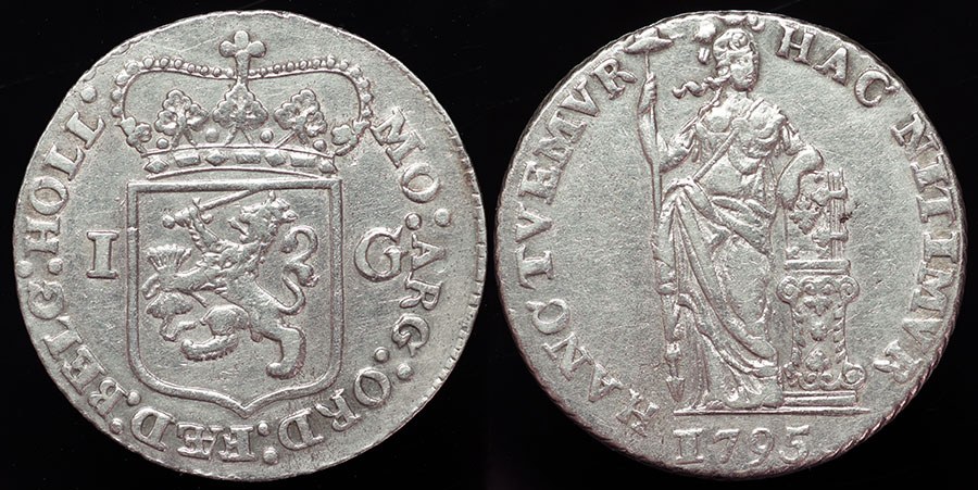 Netherlands - Batavian Republic 1G 1795