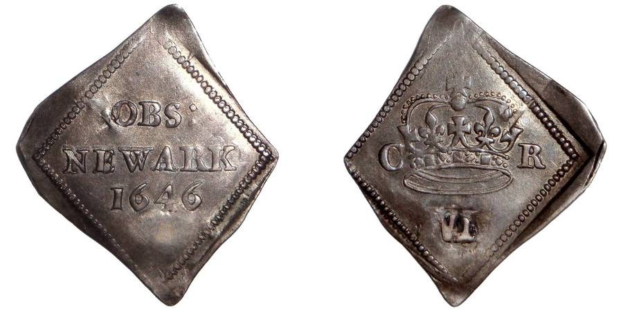 NEWARK (SIEGE)~6 Pence 1646