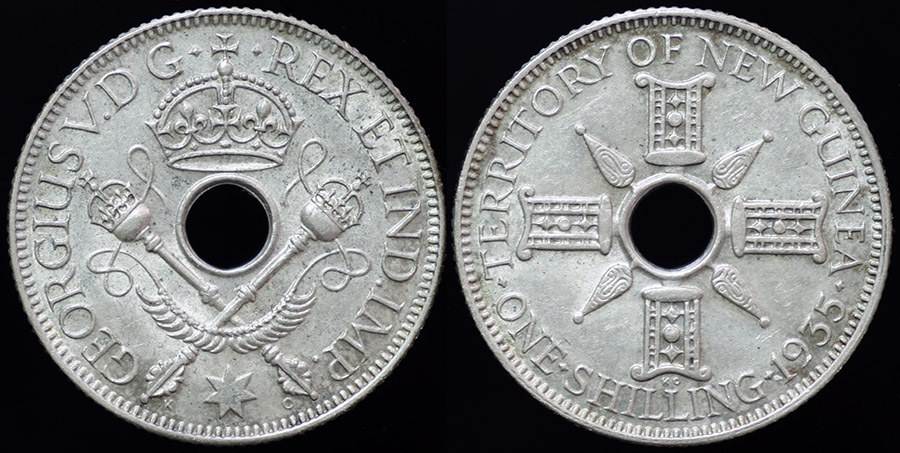 New Guinea - Shilling 1935