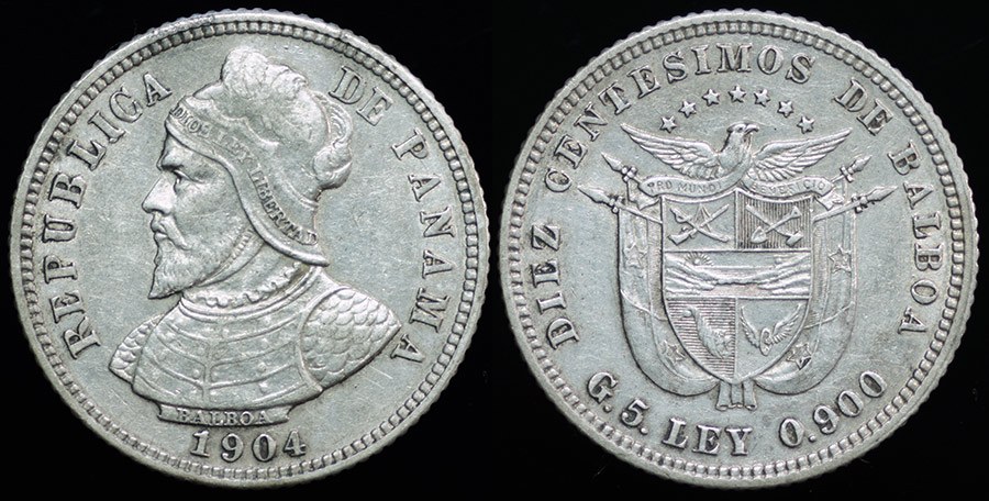 Panama - 10 Centimos 1904
