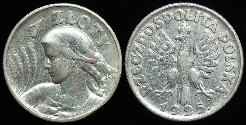 Poland  Zlote 1925