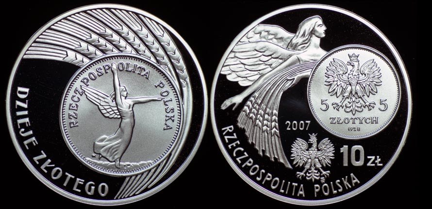 Poland 10 Zlotych Coin Tribute
